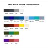 tank top color chart - Binding Of Isaac Store