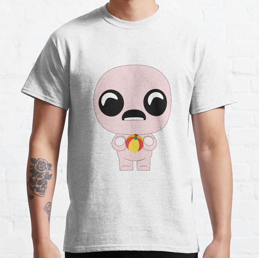 ssrcoclassic teemensfafafaca443f4786front altsquare product1000x1000.u1 7 - Binding Of Isaac Store