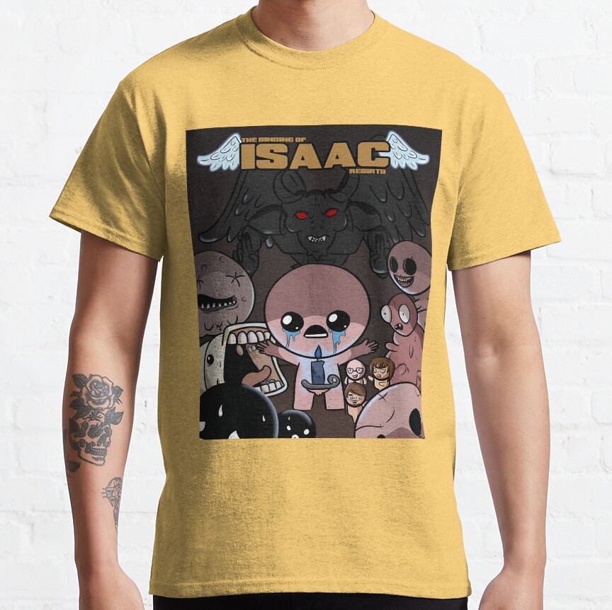 ssrcoclassic teemensffcf6eda6eb664a1front altsquare product1000x1000.u1 26 - Binding Of Isaac Store