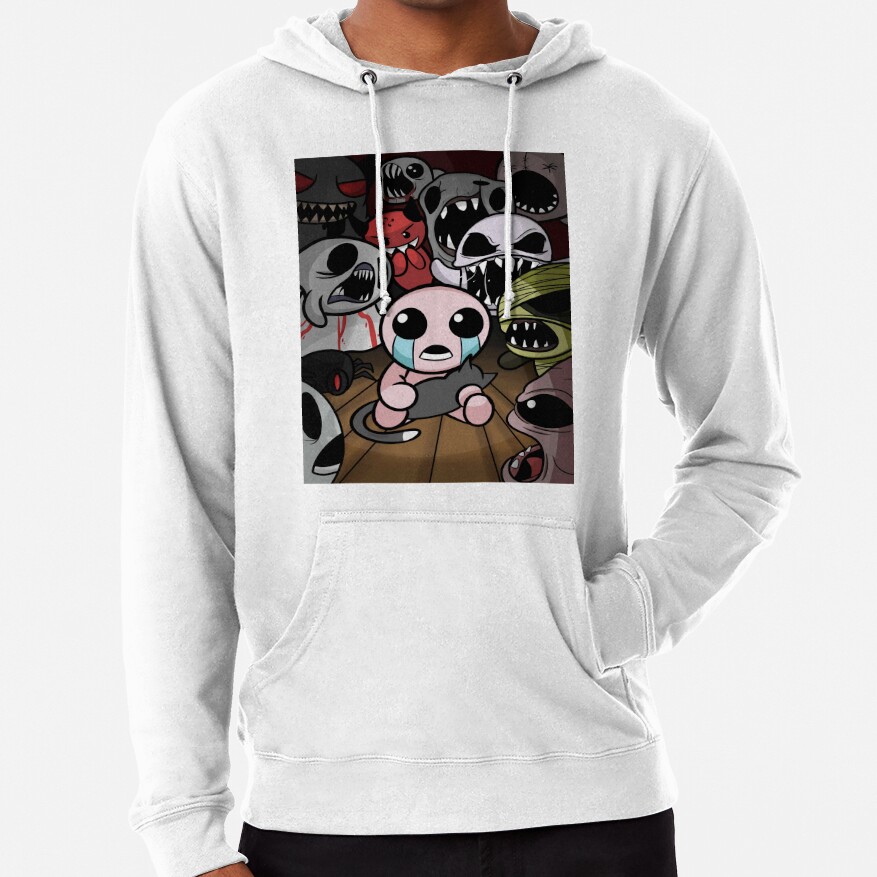 ssrcolightweight hoodiemensfafafaca443f4786frontsquare productx1000 bgf8f8f8 23 - Binding Of Isaac Store