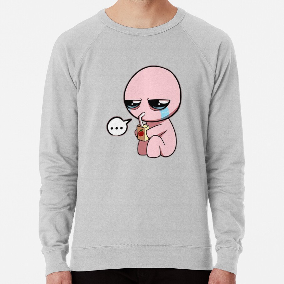 ssrcolightweight sweatshirtmensheather greyfrontsquare productx1000 bgf8f8f8 - Binding Of Isaac Store