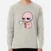 ssrcolightweight sweatshirtmensoatmeal heatherfrontsquare productx1000 bgf8f8f8 - Binding Of Isaac Store