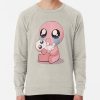 ssrcolightweight sweatshirtmensoatmeal heatherfrontsquare productx1000 bgf8f8f8 11 - Binding Of Isaac Store