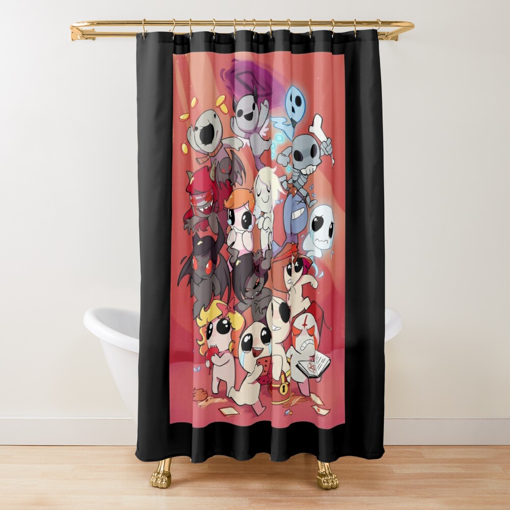 urshower curtain closedsquare1000x1000.1 7 - Binding Of Isaac Store