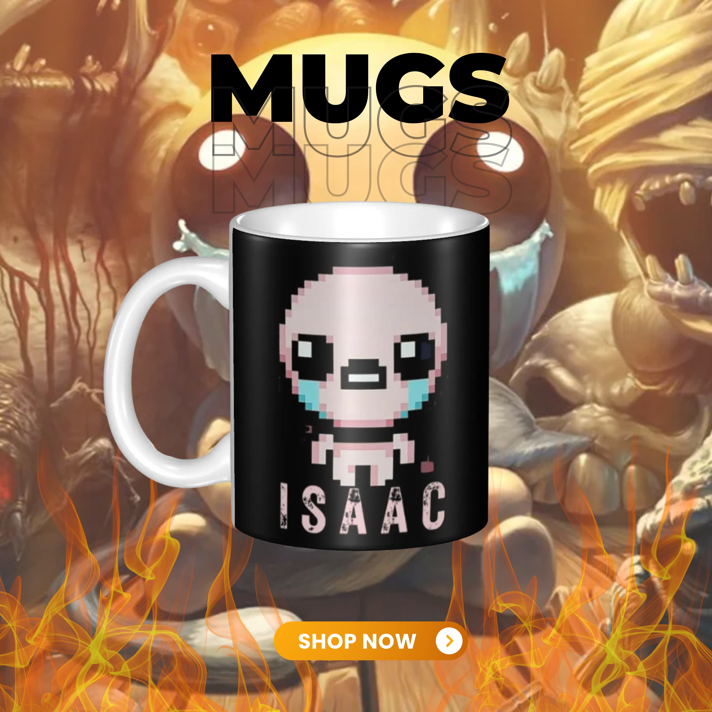 Binding of Isaac mugs - Binding Of Isaac Store