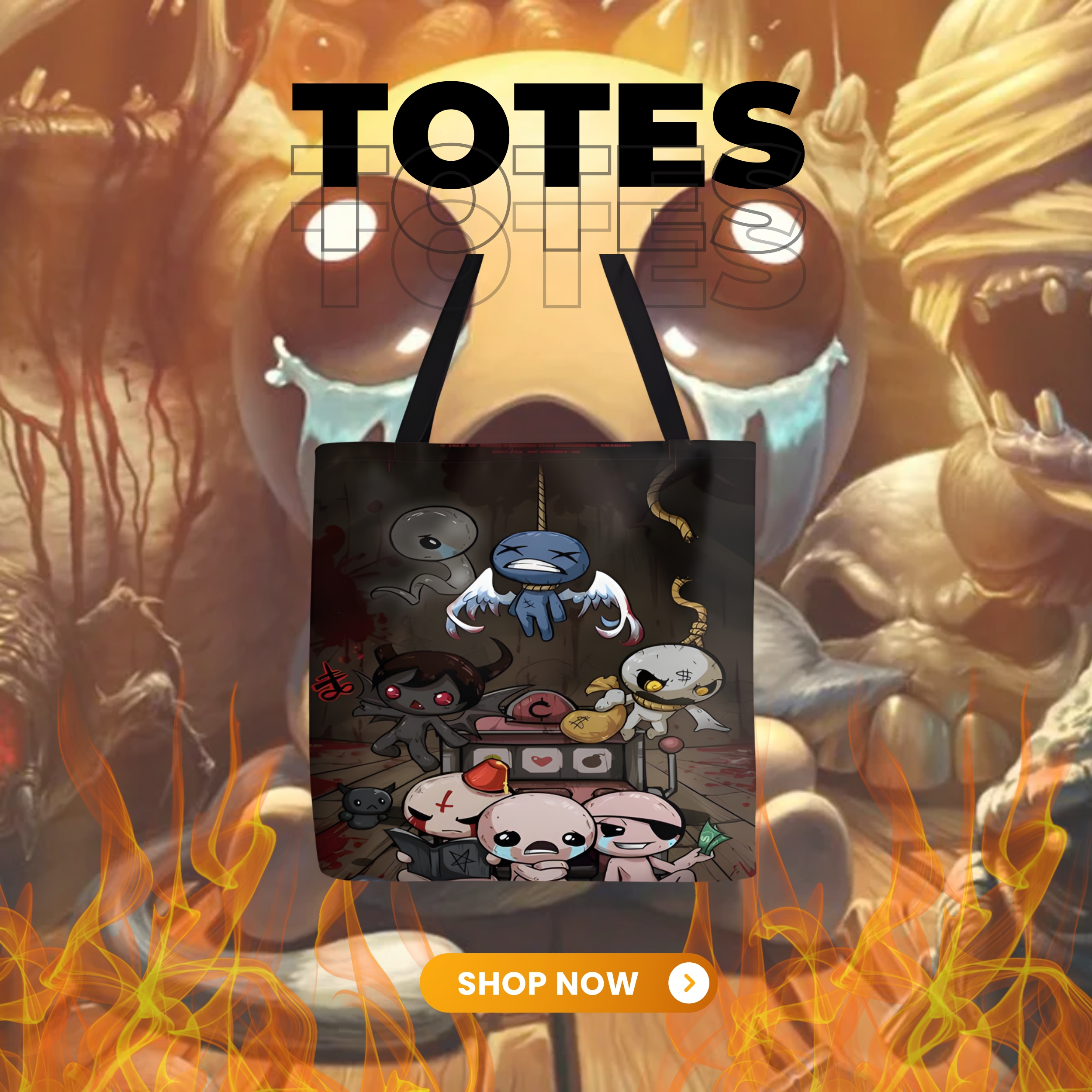 Binding of Isaac totes - Binding Of Isaac Store