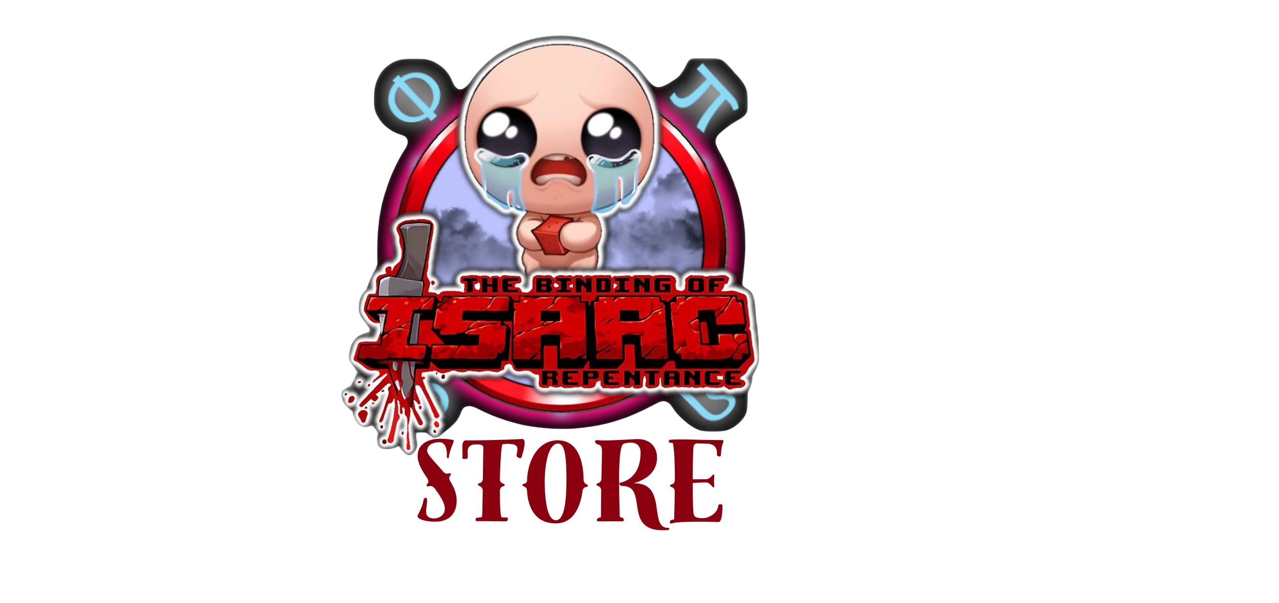 binding of isaac logo - Binding Of Isaac Store